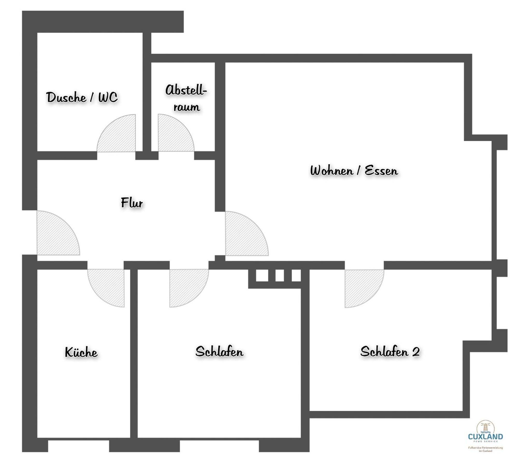 Haus Kerstin Duhnen Wohnung 8 Куксхавен Екстериор снимка